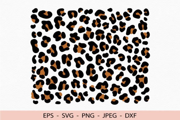 Cheetah Print Svg Two Color Print Cricut for Crafts