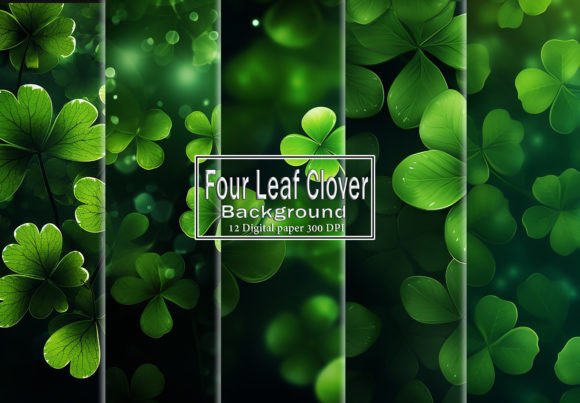 Four Leaf Clover St Patrick Backgrounds Review