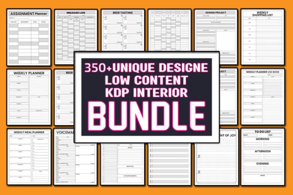 Low Content KDP Interior Bundle: A Designer's Review