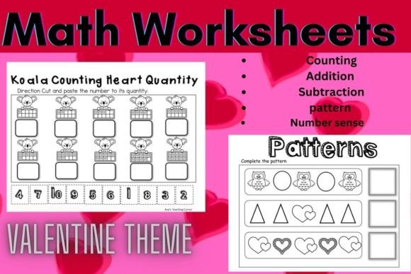 Math Worksheets for K and Content Publishing