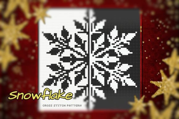 Snowflake. Cross Stitch Pattern: A Designer's Review