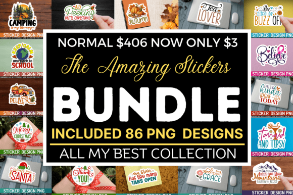 The Amazing Stickers Big Bundle: A Crafts Review for Sellers